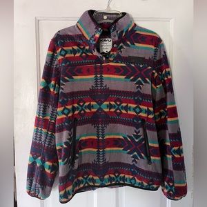 KAVU pullover tribal fleece!